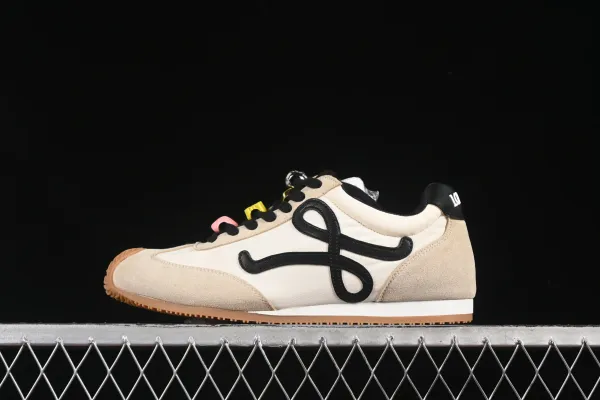 Loewe Paula's Ibiza Runner Beige Black Sneakers - 1