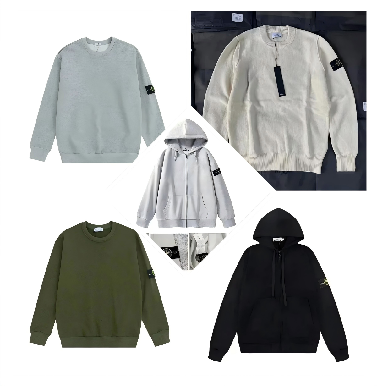 ZX08- S Stone Sweatshirt WhatsApp +86 185 6795 5052
