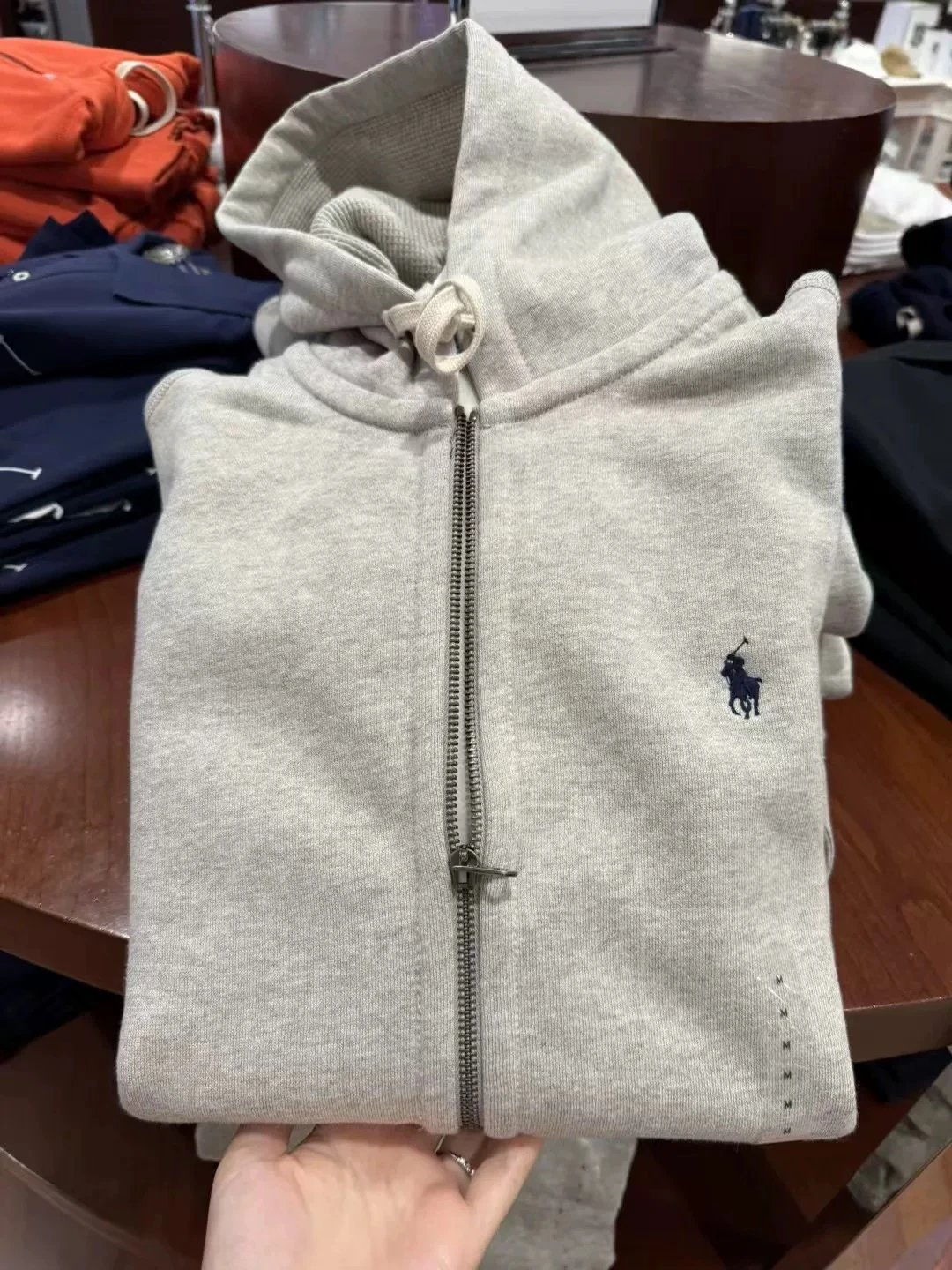 Polo Pony Grey Black Label Set 1:1 Quality (Pants Included)