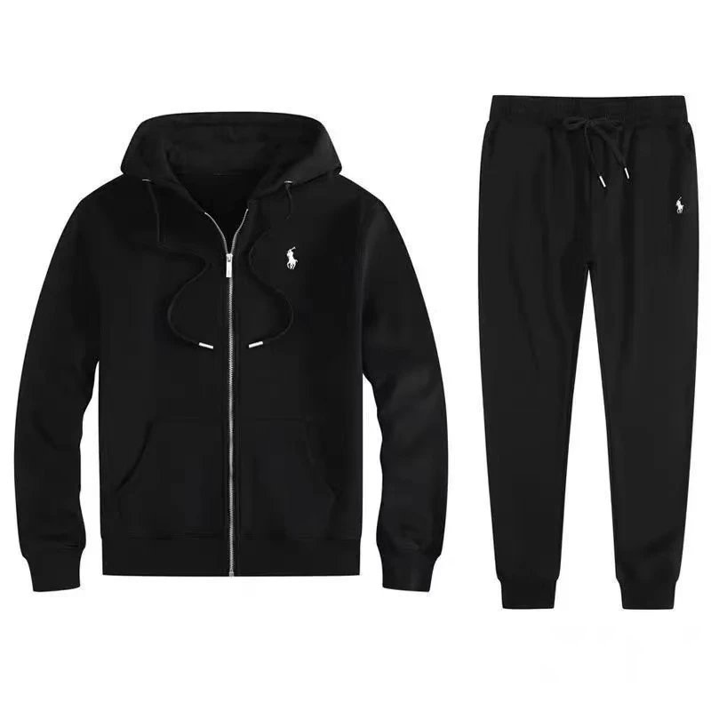 Polo Pony Black White Label Set Regular Quality