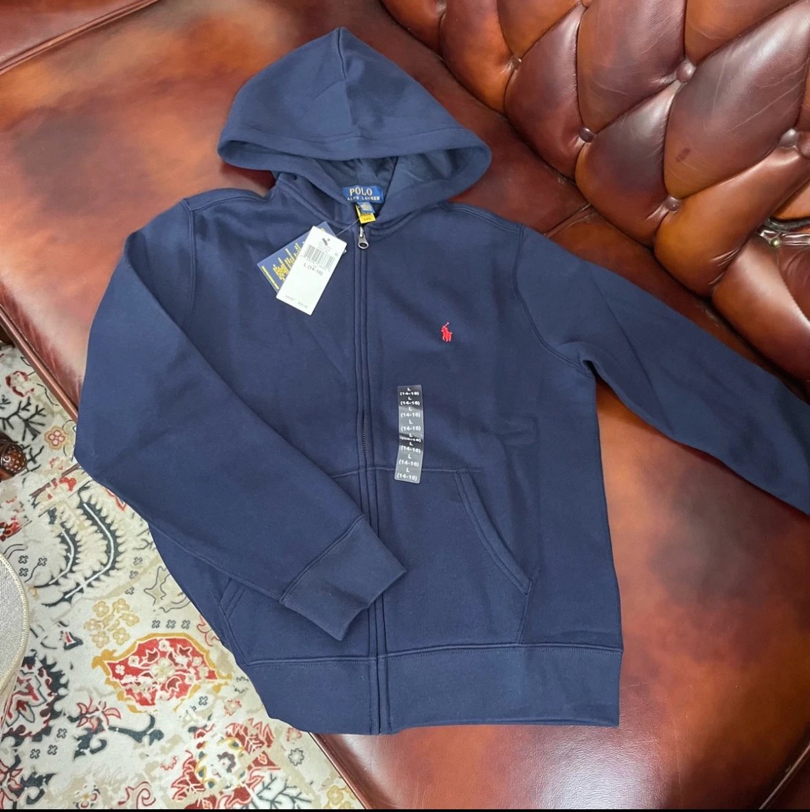 Polo Pony Navy Red Label Set 1:1 Quality (Pants Included)