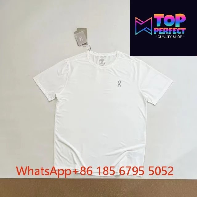 on t-shirt-White