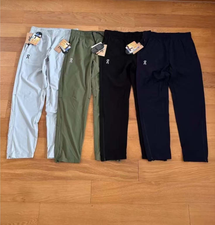 on pants-Green
