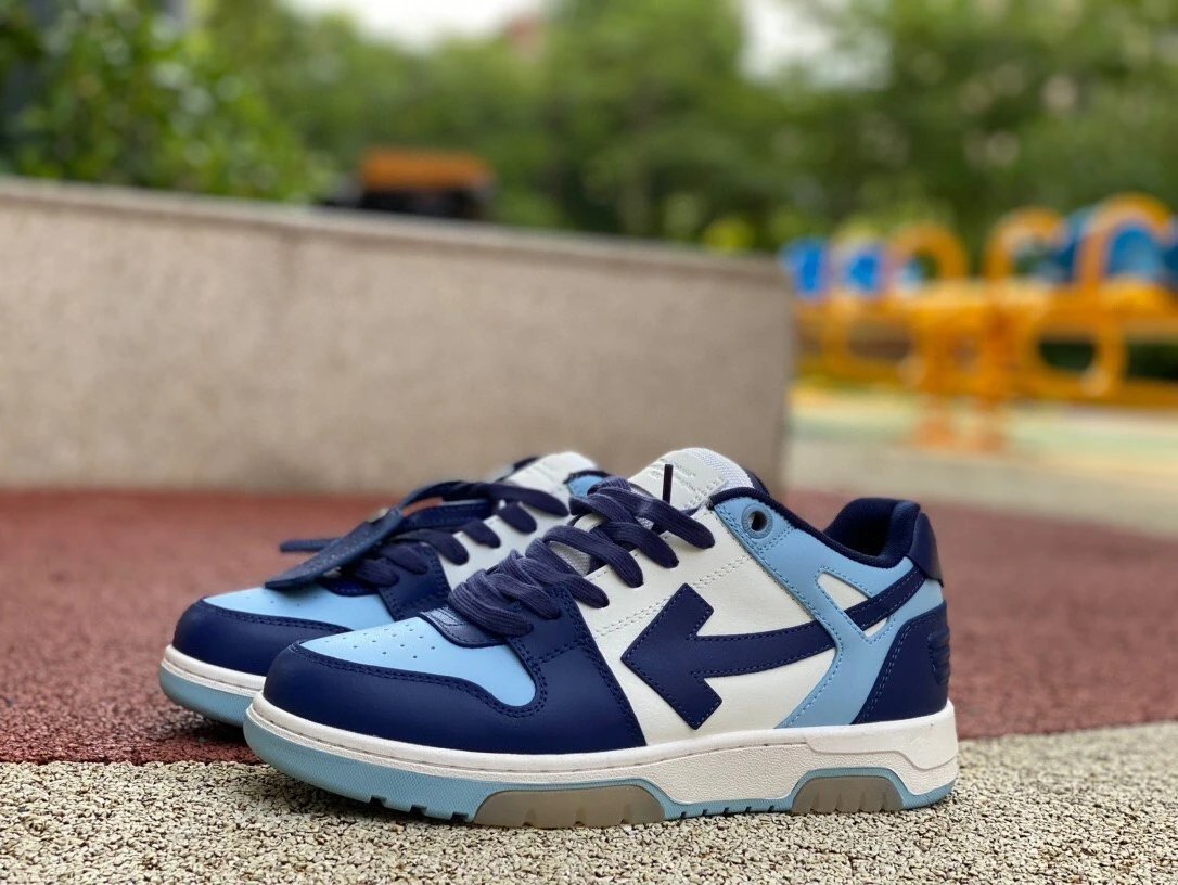 Dark Blue and White