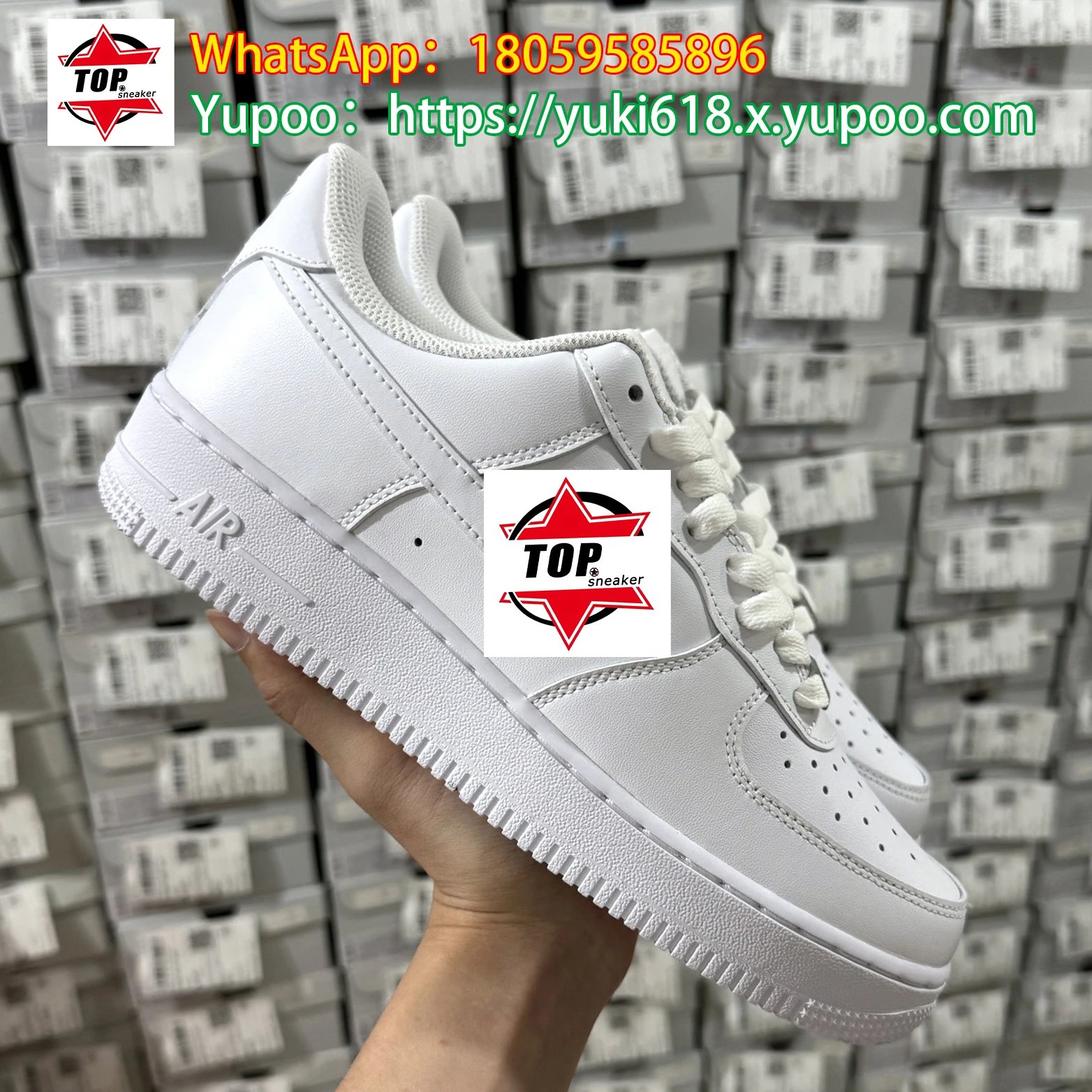 AF1-WHITE-Top version