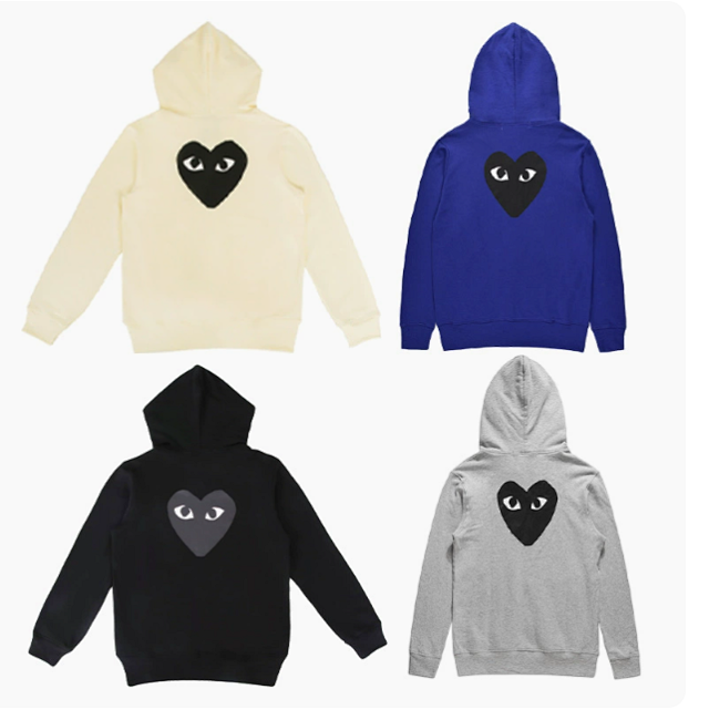 CDG Comme Des Garcons Play Zip Hoodie: seller detail photo 2