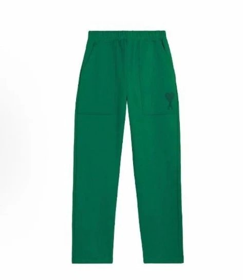 Design Solid Blue Relaxed Fit Pants - 4
