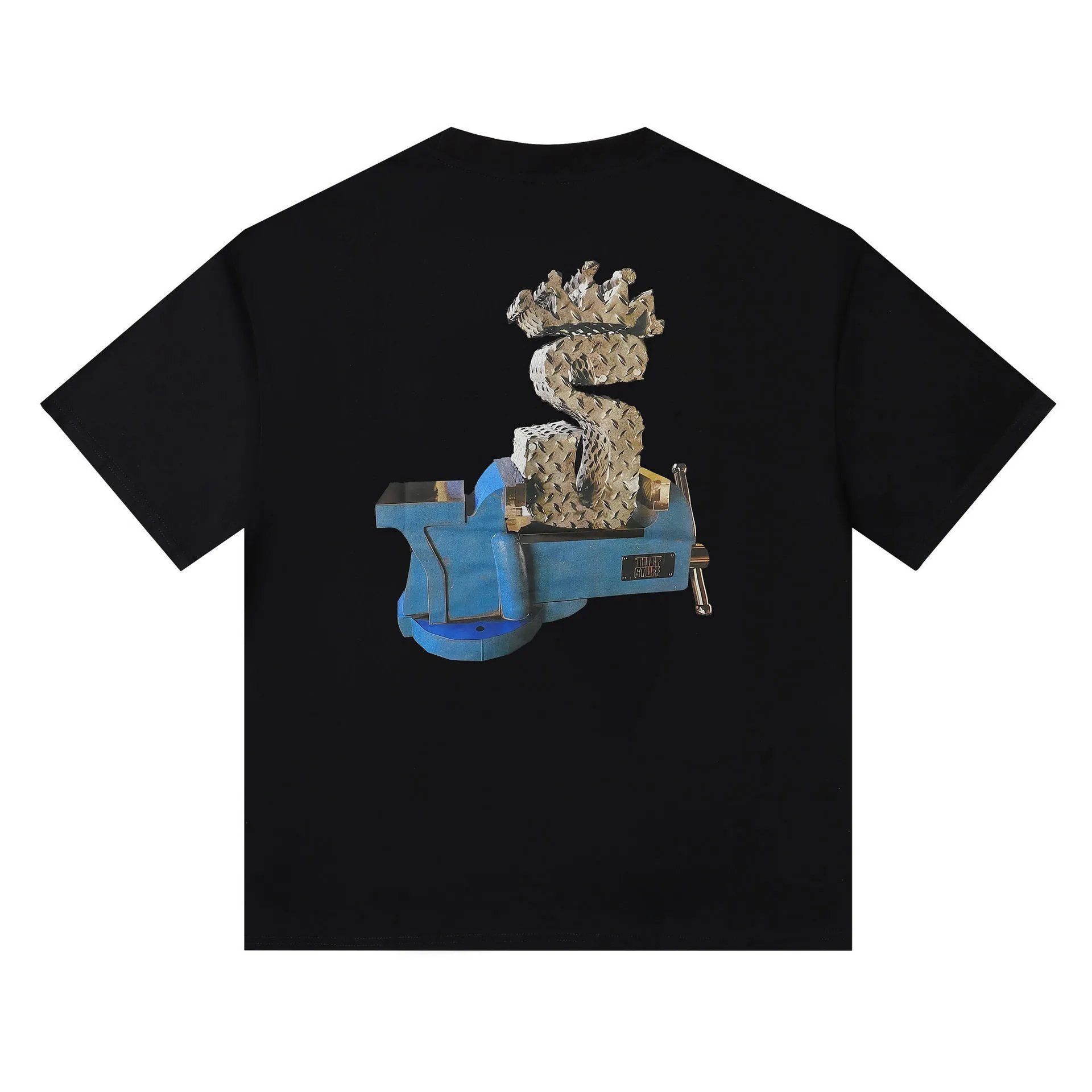 Black Short Sleeve Graphic T-Shirt - Hipobuy spreadsheet find