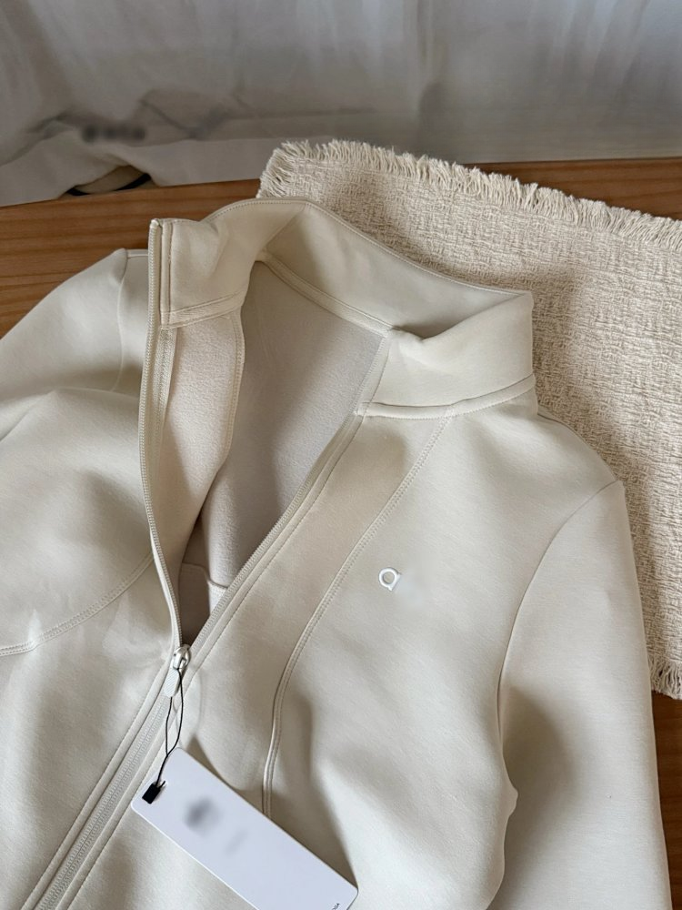 Lululemon Beige Zip-Up Jacket