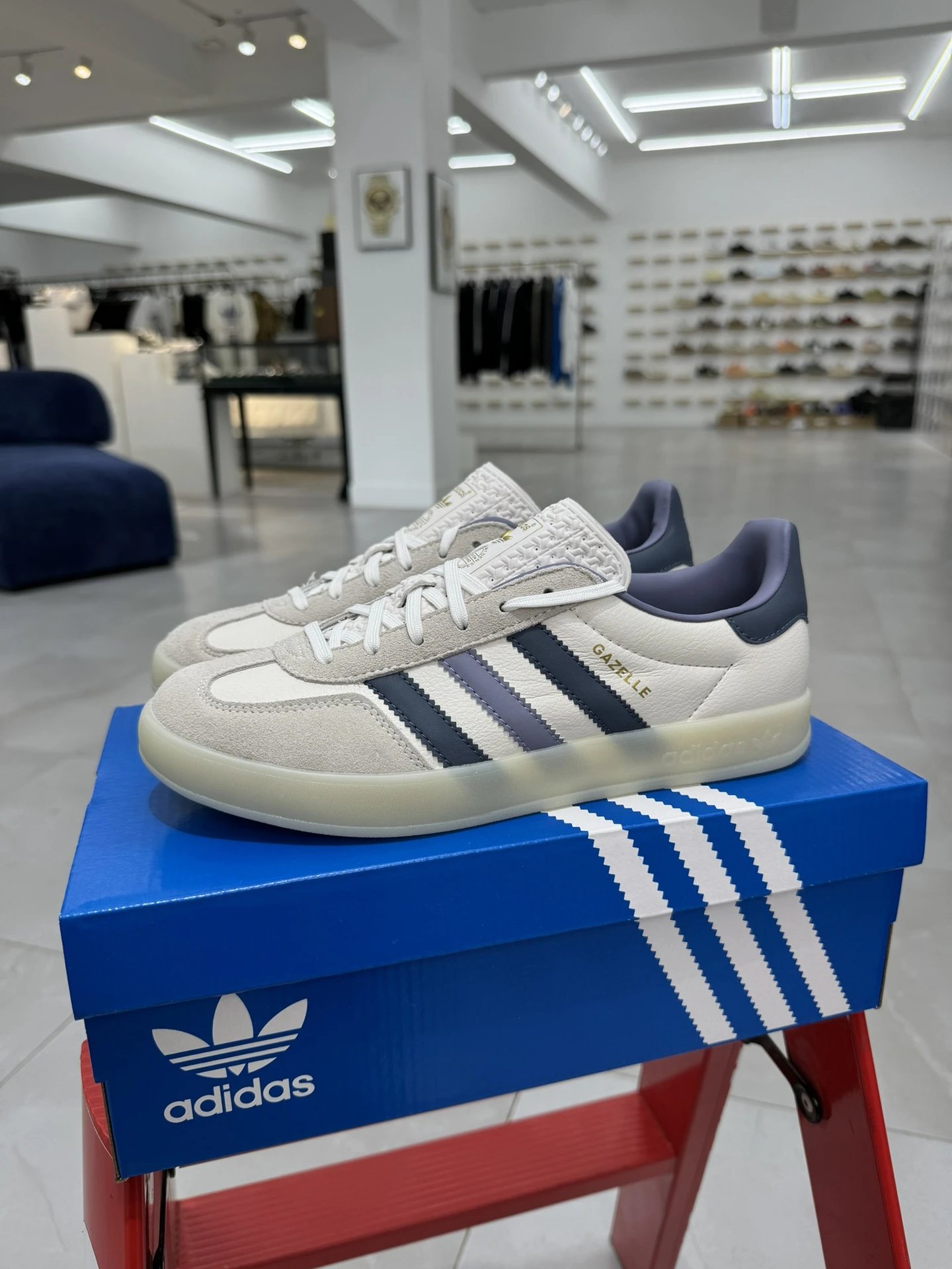 IG1643 White Blue Purple