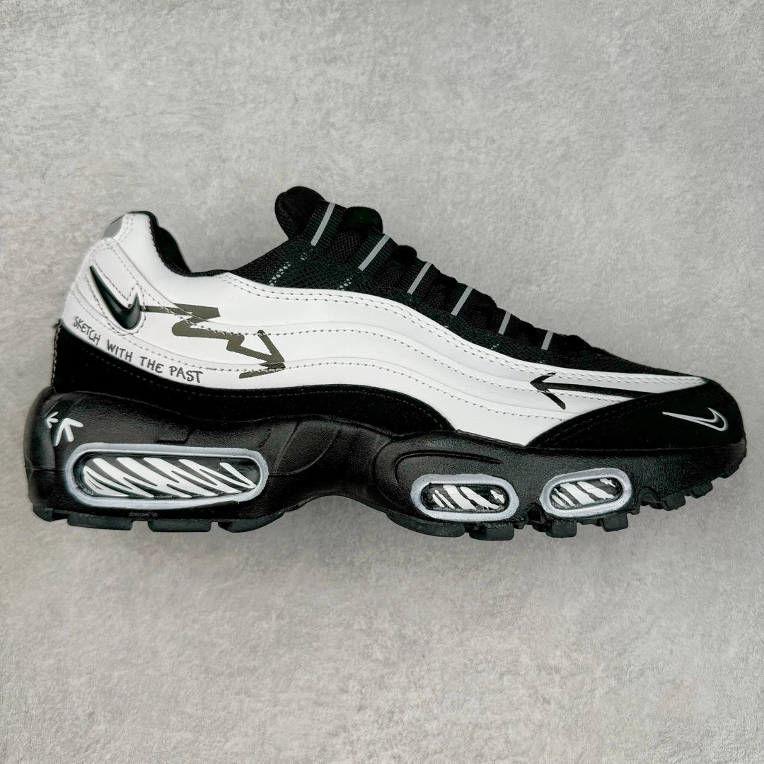 DX4615-100 white and black arrows (men's shoes)