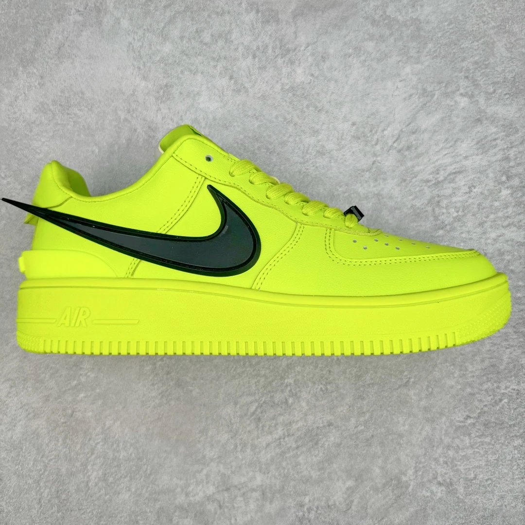 DV3464-100 Big Swoosh Fluorescent Green