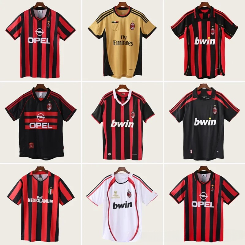 Van Basten Retro Soccer Jersey Short Sleeve Quick-Dry Breathable Fabric Classic Vintage Football Shirt