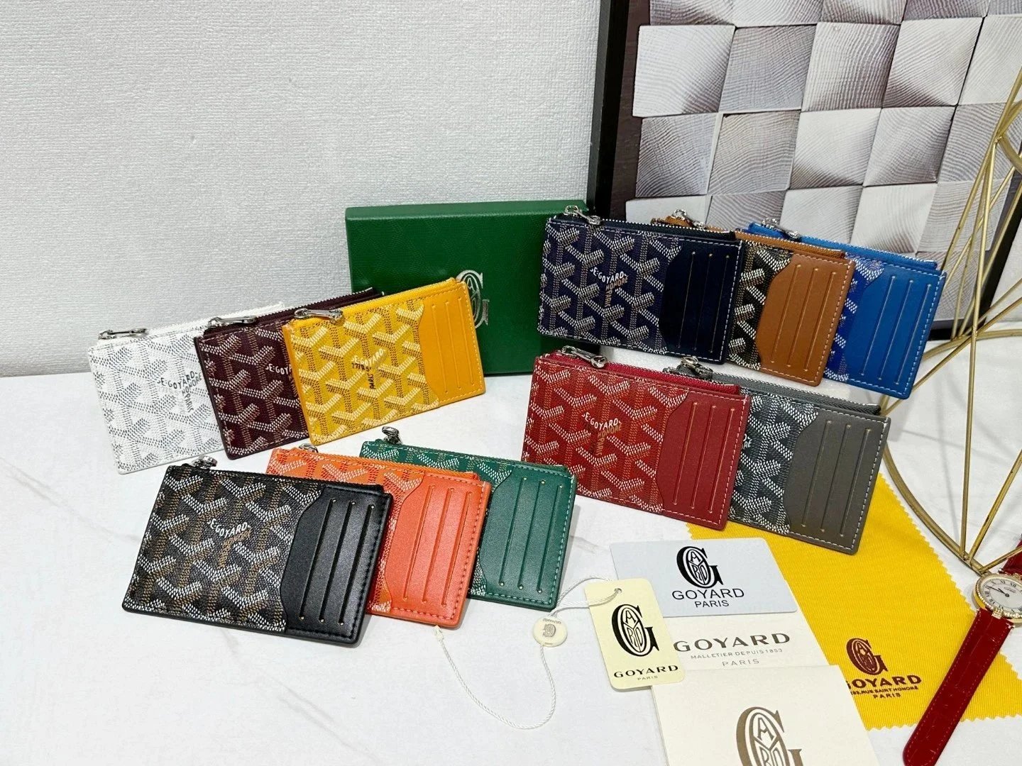 Goyard Saint-Honoré Card Holder T-Shirt