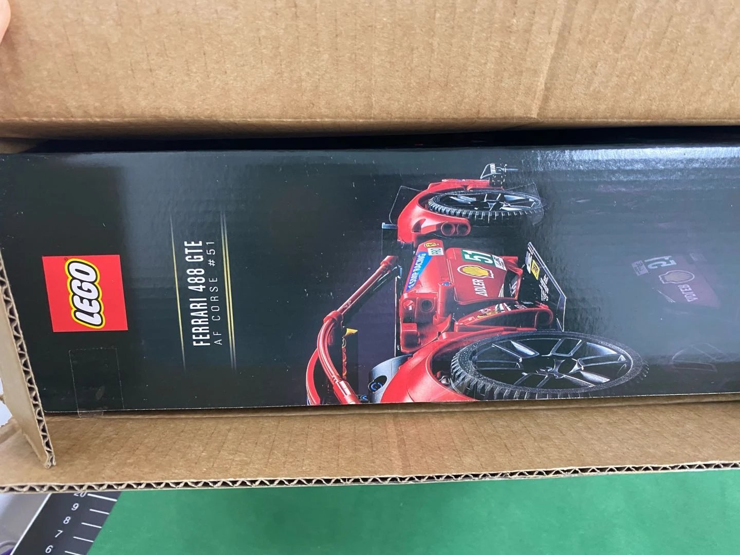 LEGO Technic Ferrari F1-75 Formula 1 Racing Car Red Model Kit Electronics - 11