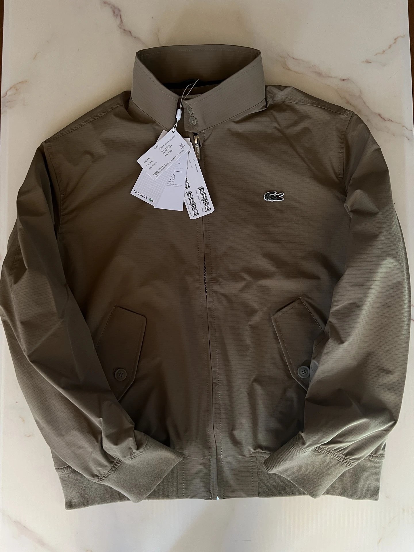 Lacoste Harrington Jacket Olive
