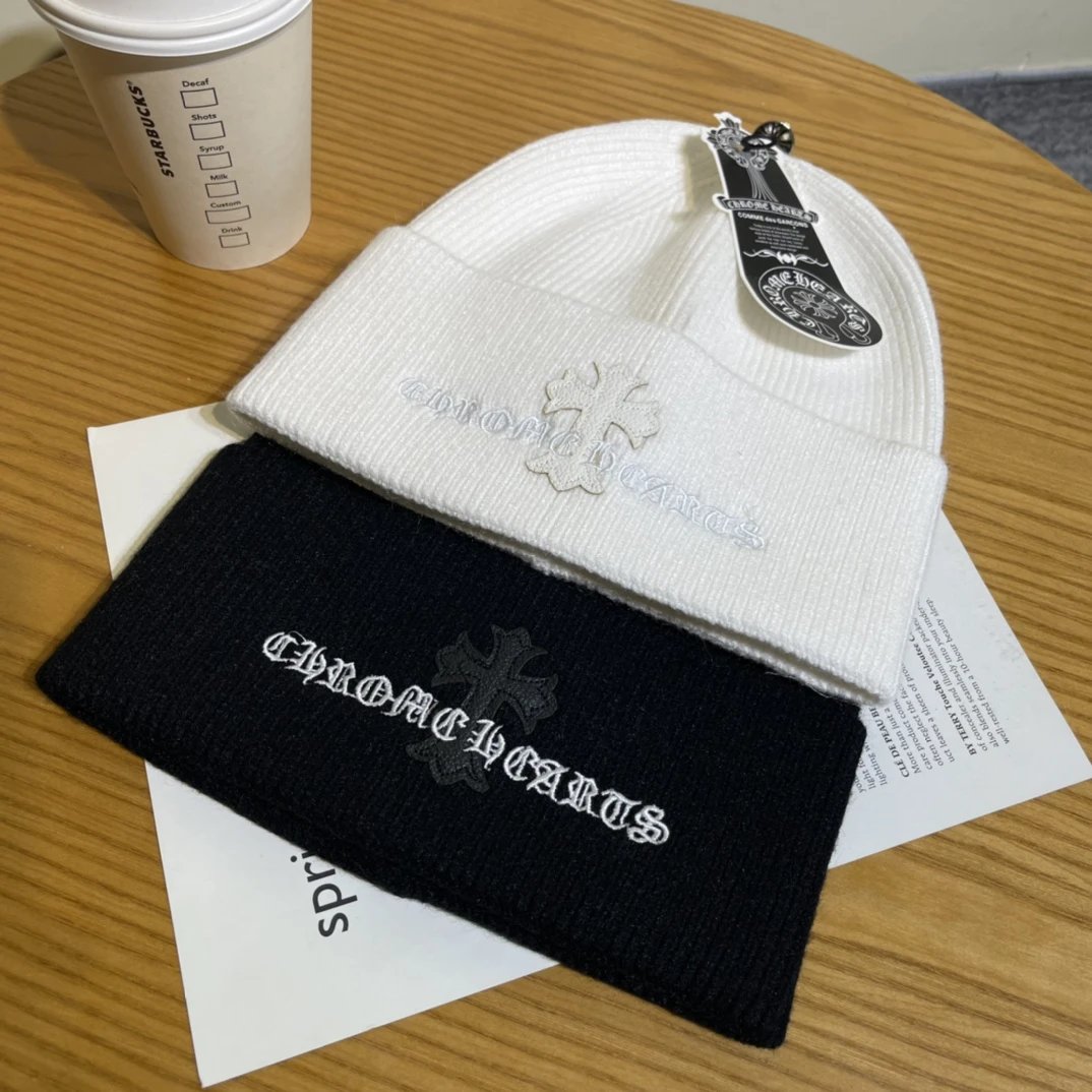 Chrome Hearts Knit Beanie Hats - 5/6