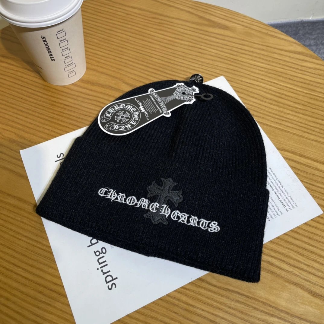 Chrome Hearts Knit Beanie Hats - 4/6