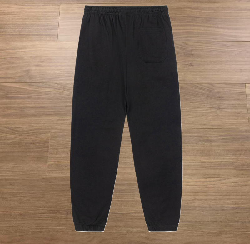 Two tone straight tube embroidered pair of hook pants 12103253