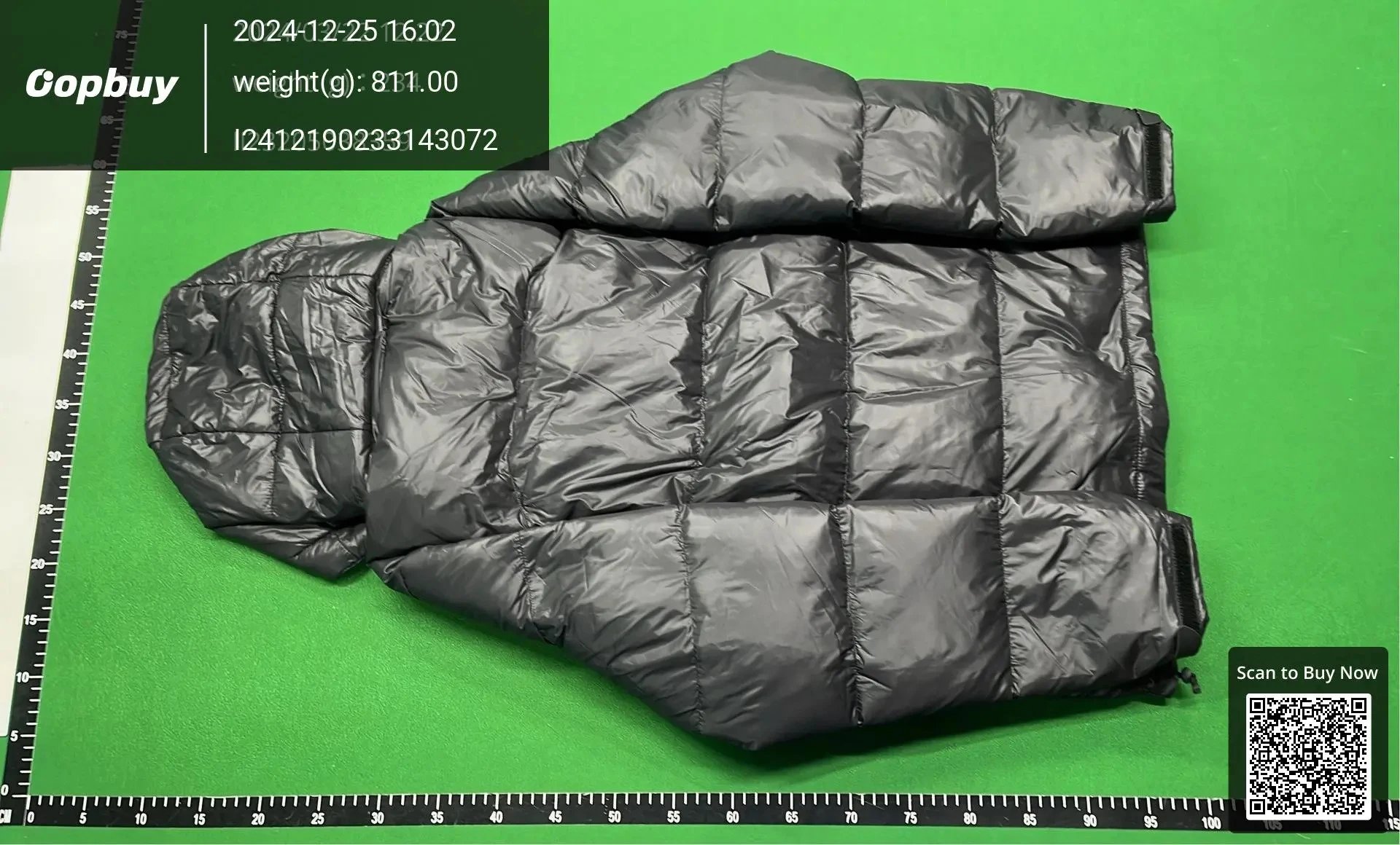 Burberry Down Jacket Beige with Iconic Check Hood - 9