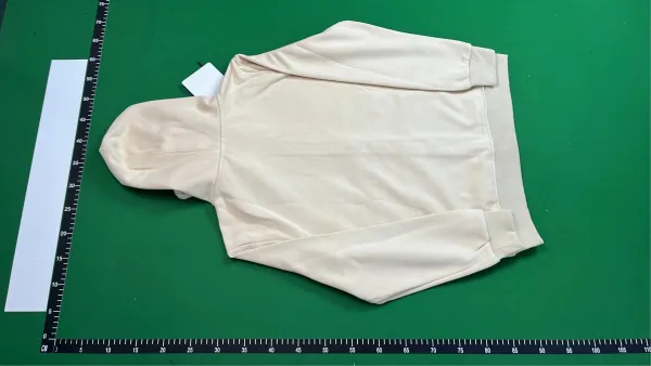 Moncler Logo Embroidered White Hoodie - 8