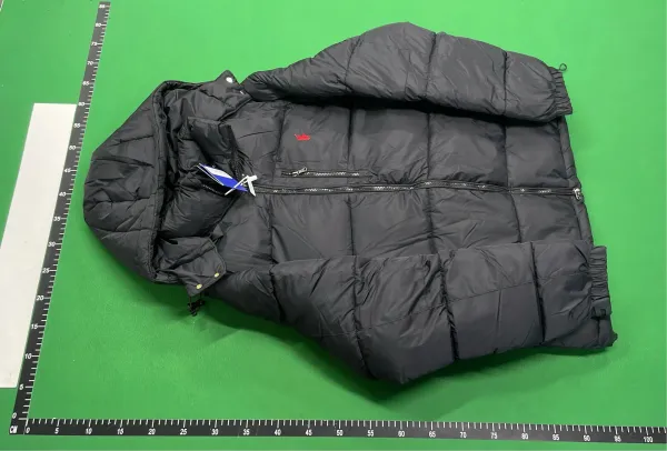 Burberry Down Jacket Beige with Iconic Check Hood - 12