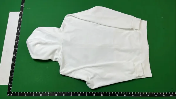 Moncler Logo Embroidered White Hoodie - 9