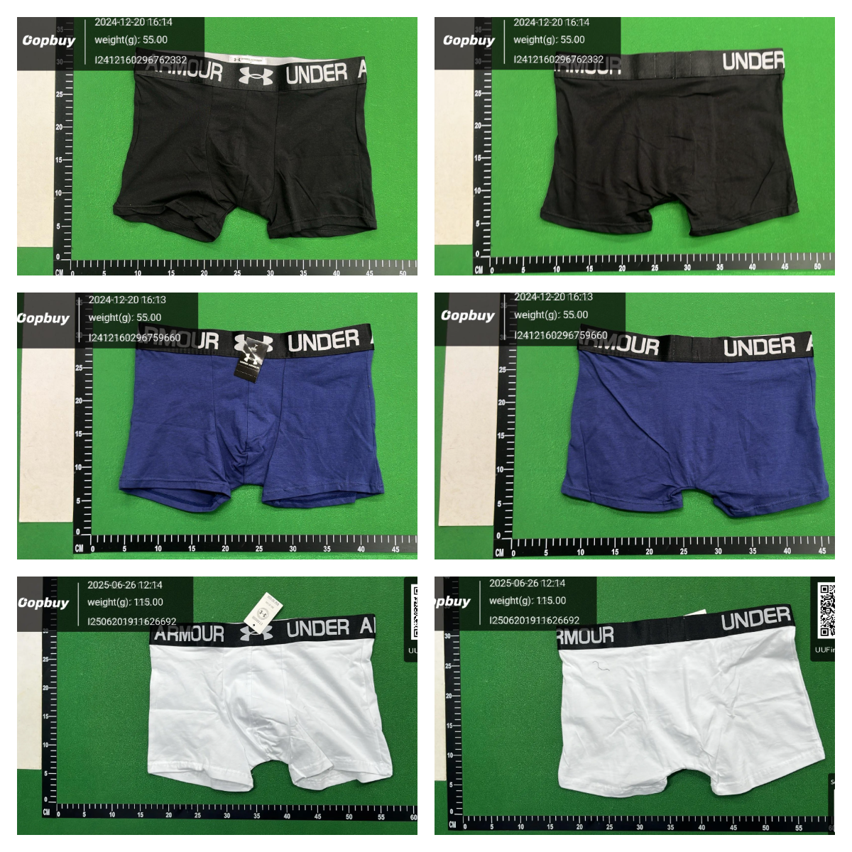 Lacoste Classic Boxer Brief White with Green Waistband Underwear - 10