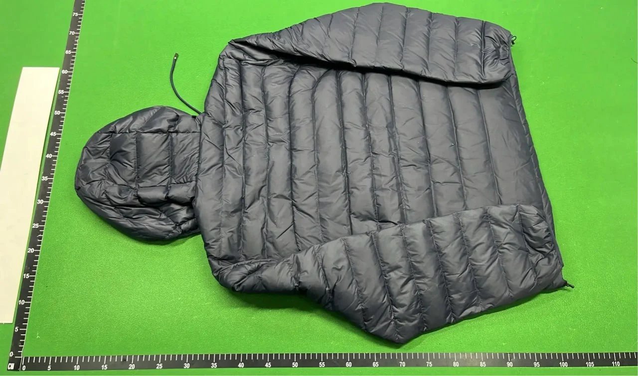 Burberry Down Jacket Beige with Iconic Check Hood - 15
