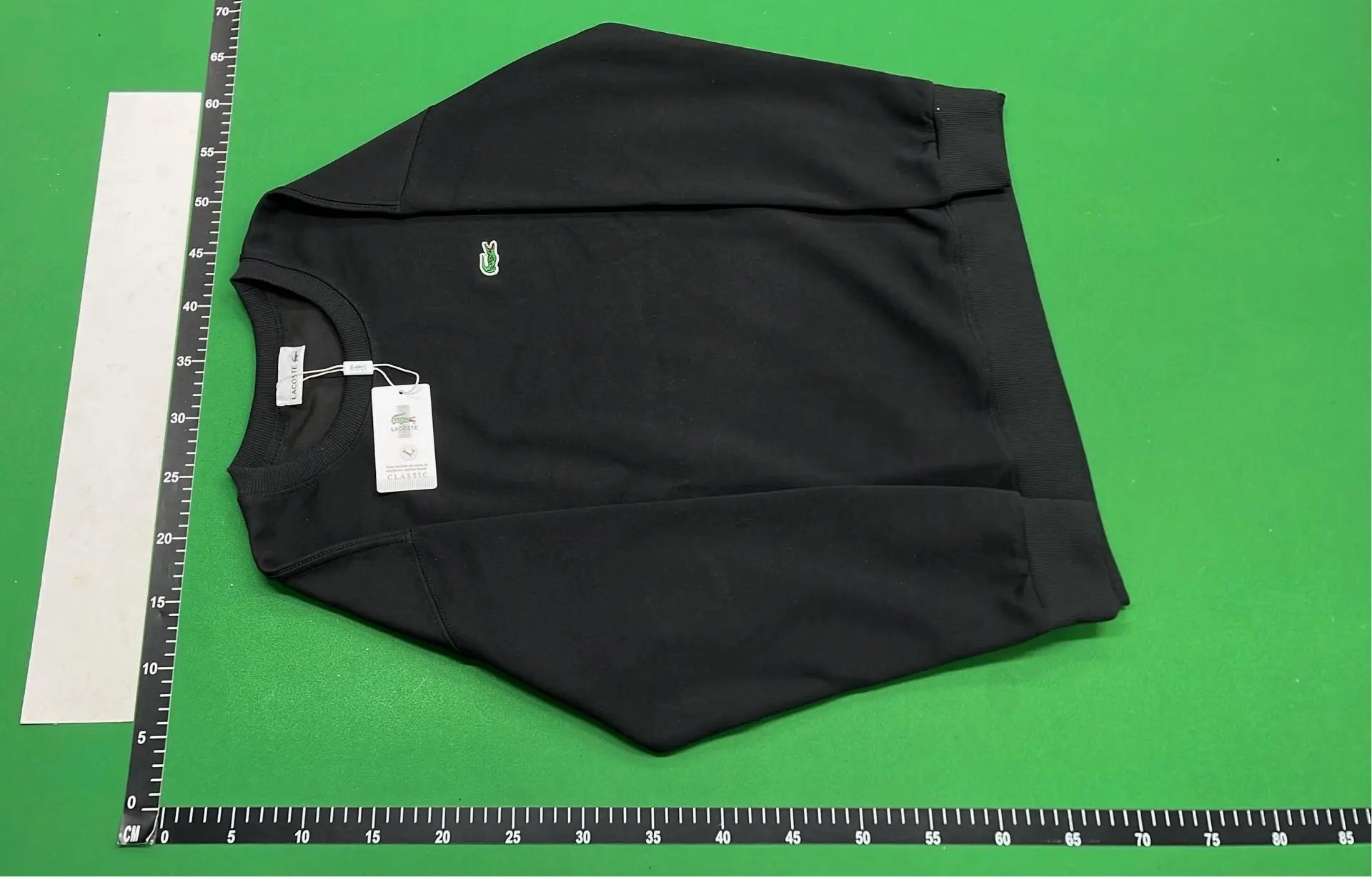 Lacoste Classic Crewneck Sweatshirt Black - 5