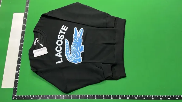 Lacoste Classic Crewneck Sweatshirt Black - 8