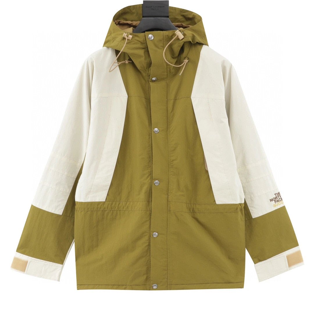 GUCCI。 X TNF Co branded Jacket Stormtrooper Series