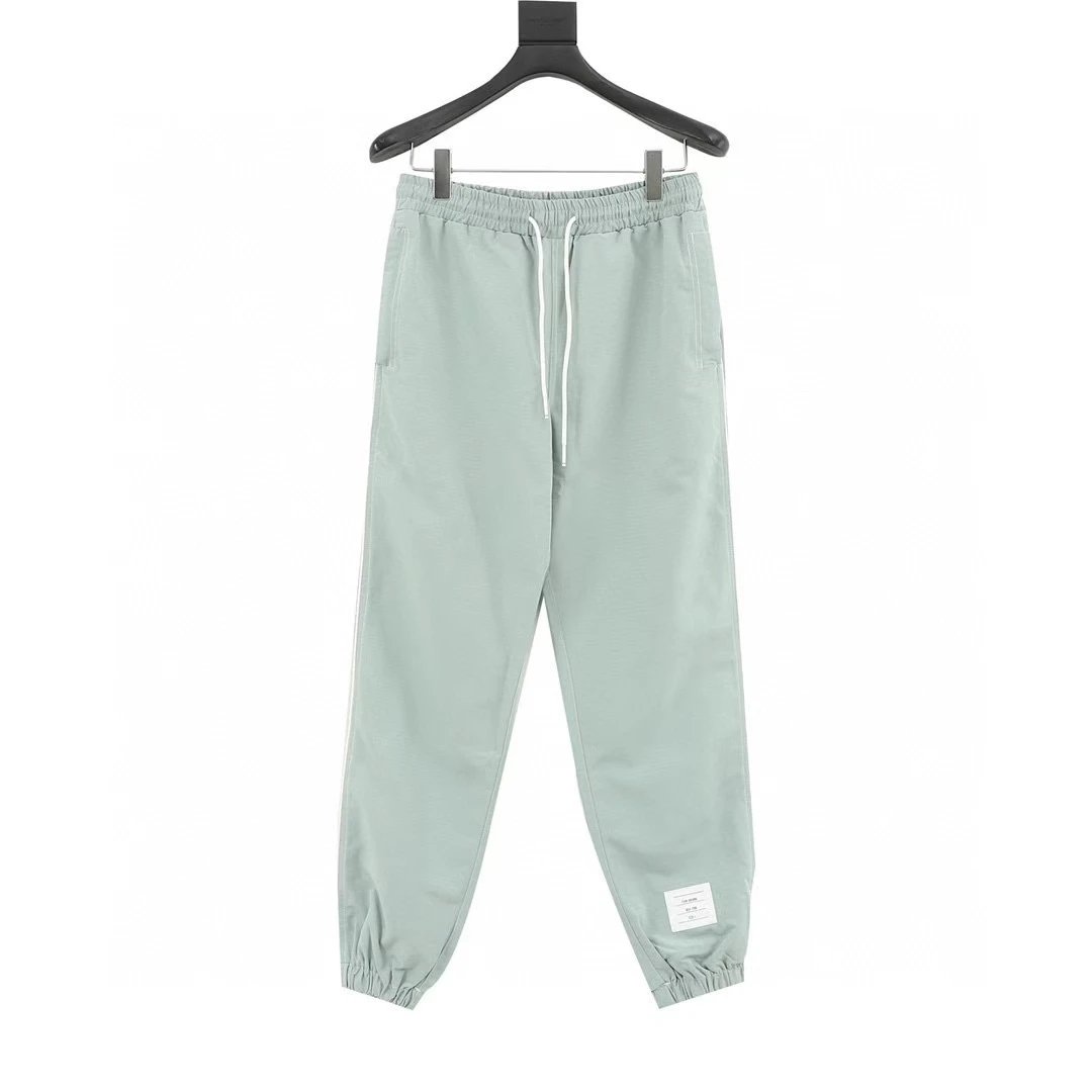 Lined nylon woven sports sweatpants