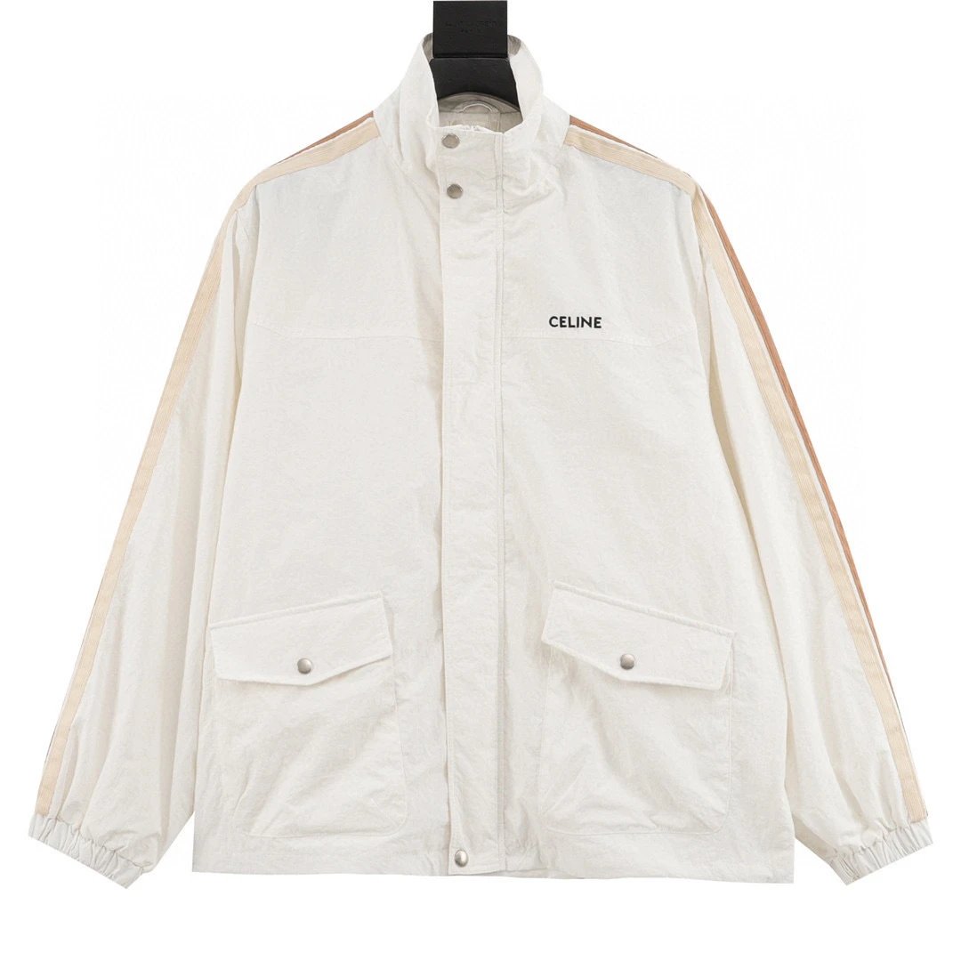 Side-woven zipper jacket