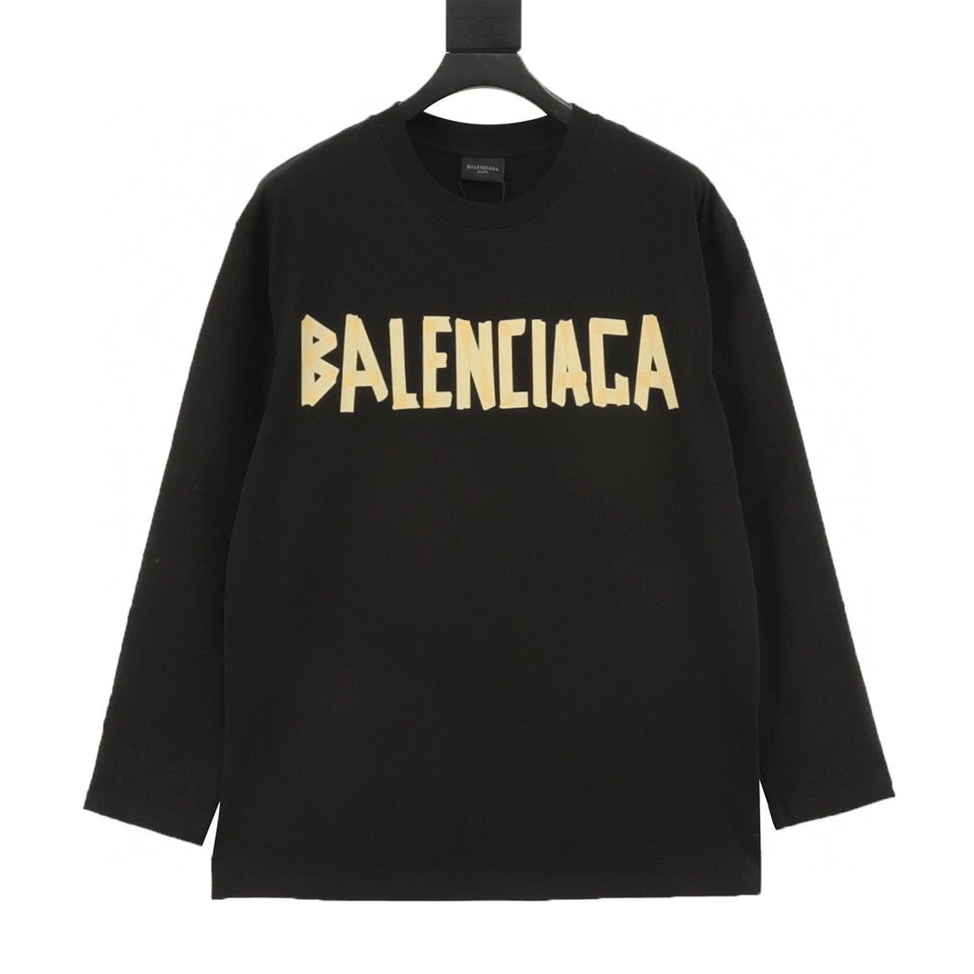 Masking tape long sleeves