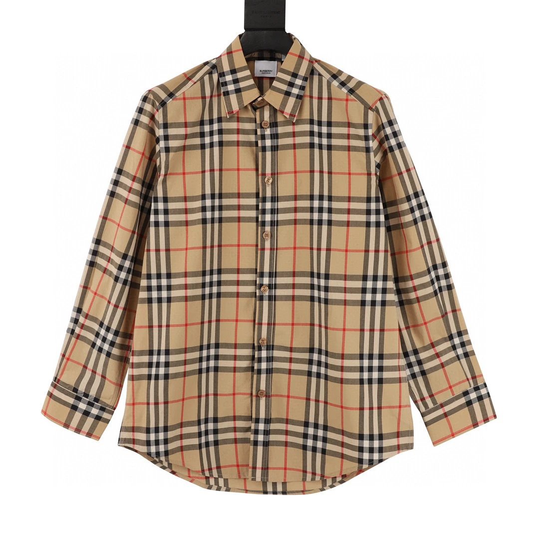 Classic element striped long sleeved shirt#