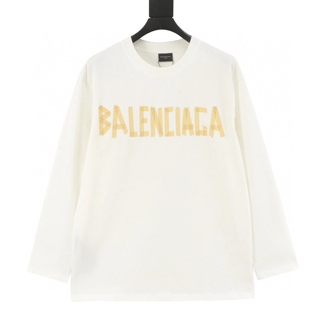 Masking tape long sleeves
