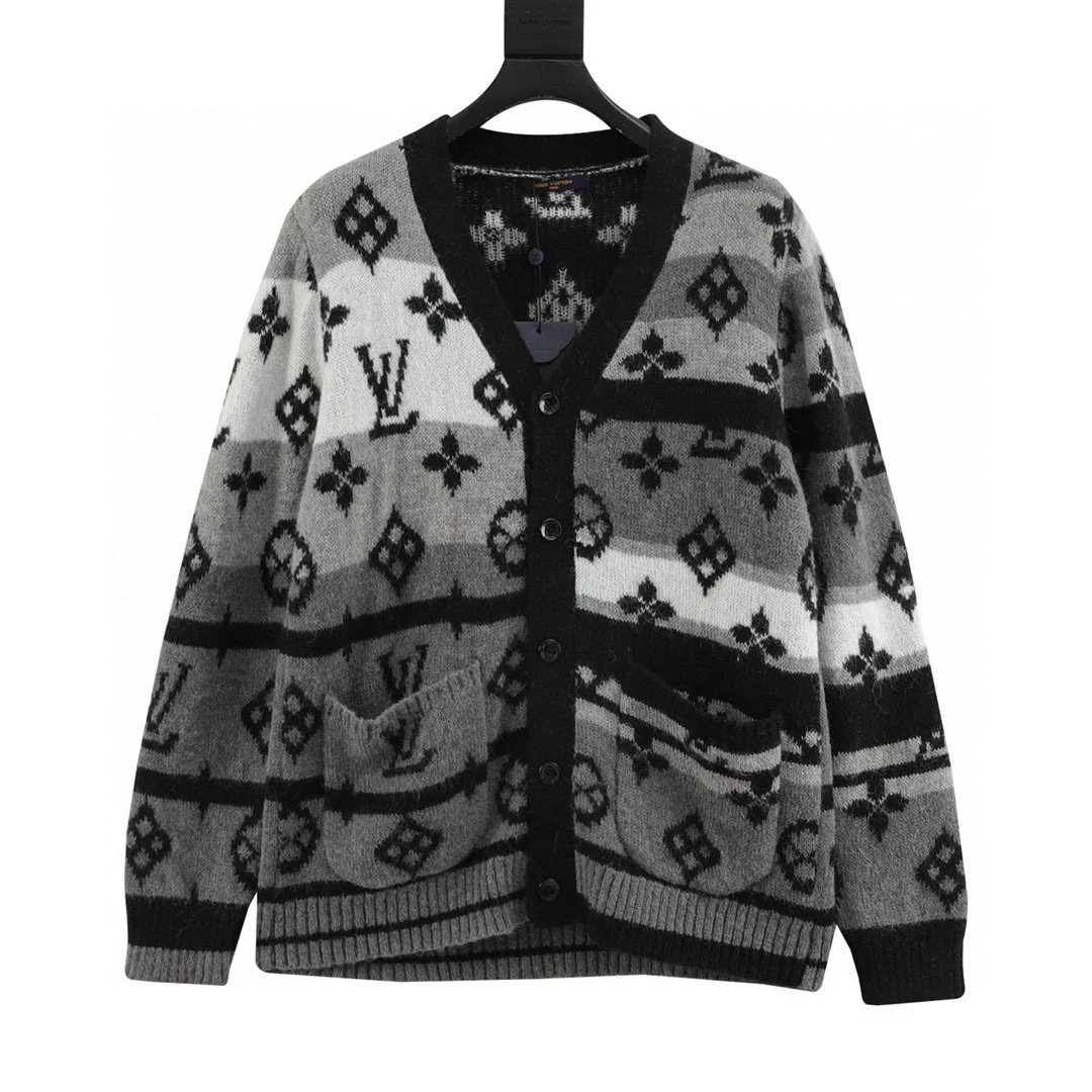 MONOGRAM mohair cardigan