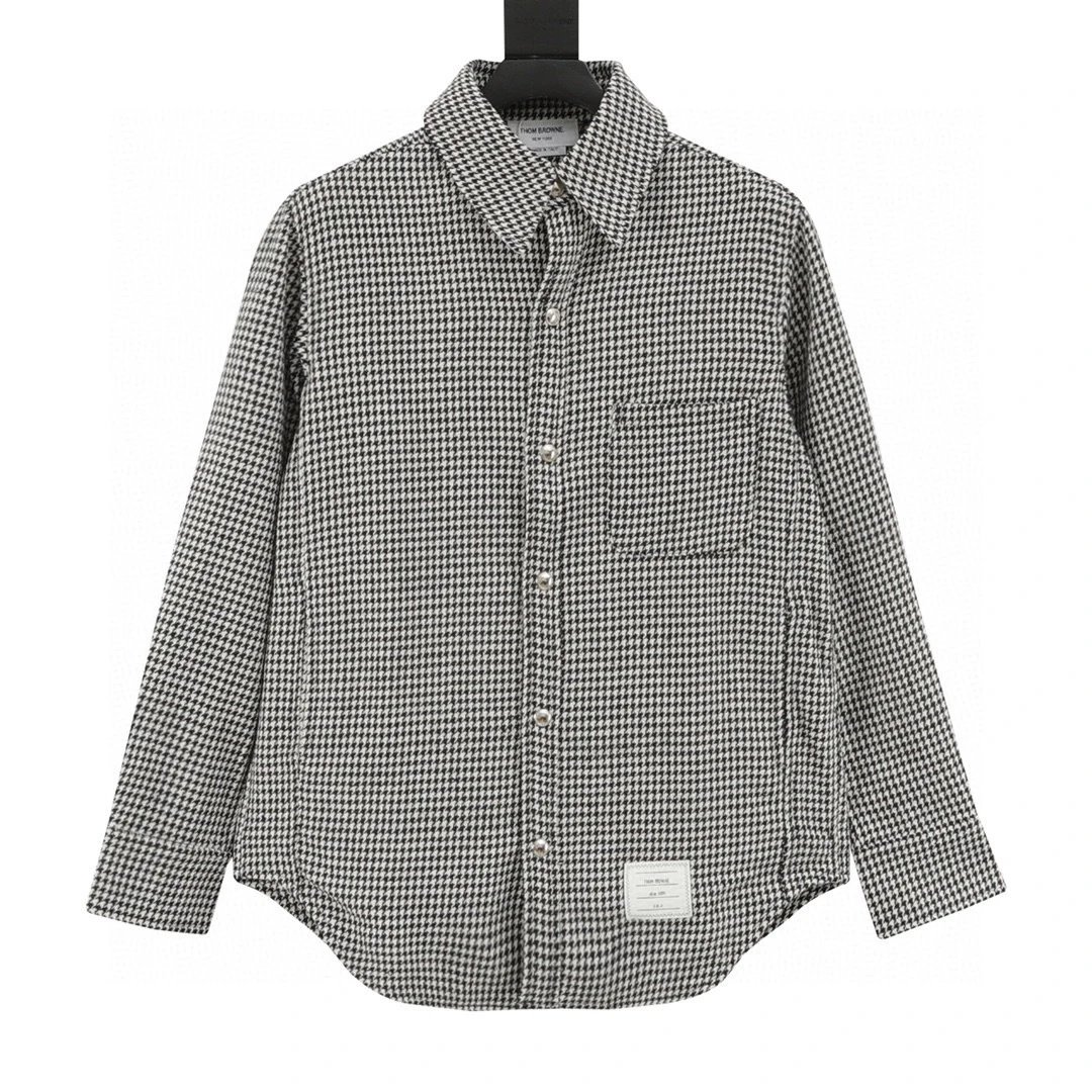 TB Wool Thousand Bird Grid Jacket Shirt