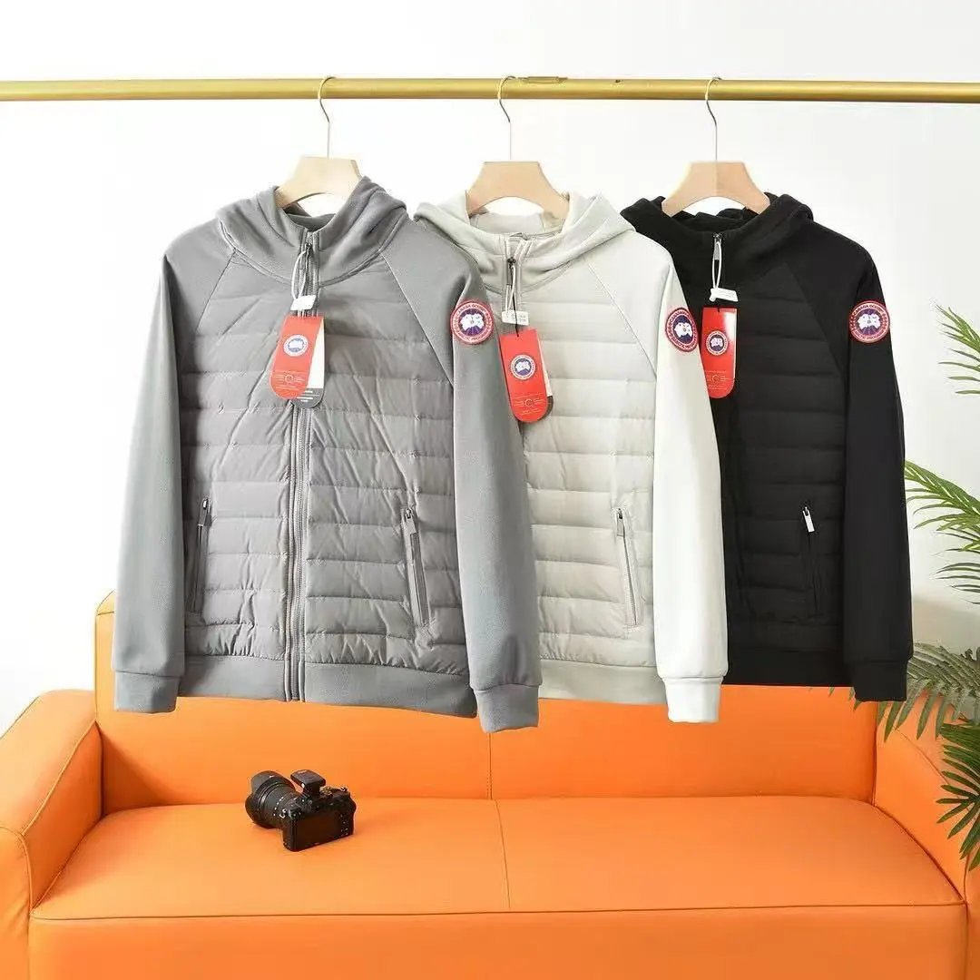 De cardigan zipper jacket down