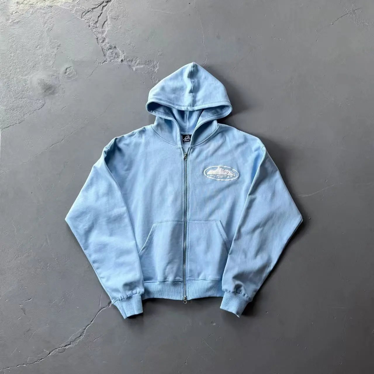 Light Blue Sweatshirt