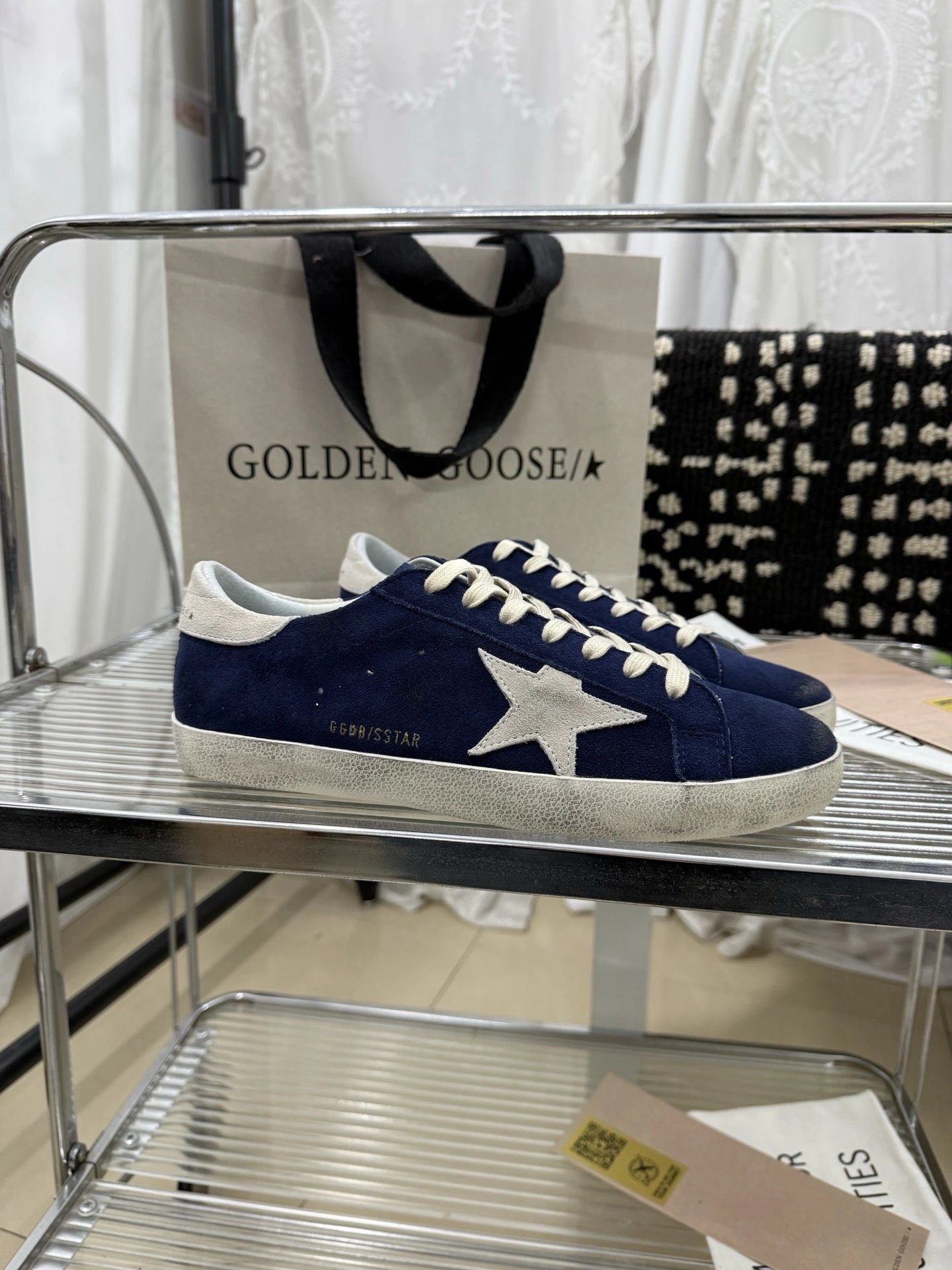 GD blue sneakers with added Whts+8613370953452 factory direct sales