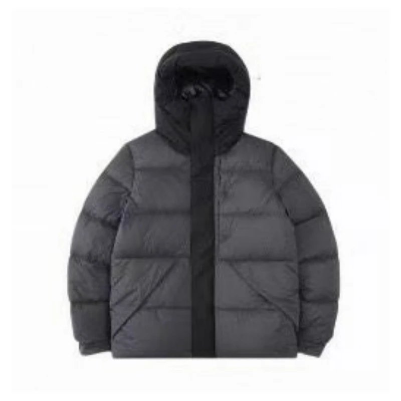 Mon Color blocked short down jacket-L
