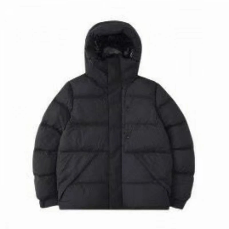 Mon Color blocked short down jacket-L