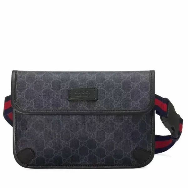 Gucci Ophidia GG Belt Bag Dark Blue - 1
