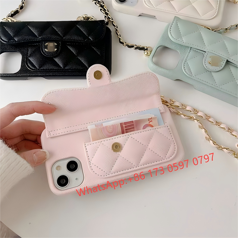 Design Chanel-inspired Tweed Phone Crossbody Case Yellow Phone Accessories Phone Case product detail 12 in Litbuy spreadsheet finds