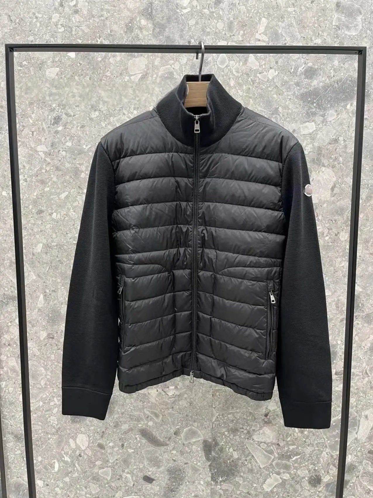 M0NCIer Black Cardigan NFC