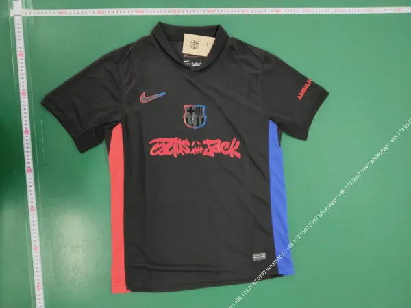 FC Barcelona x Spotify 2024 Third Jersey Blue-Red Gradient Jersey - 13