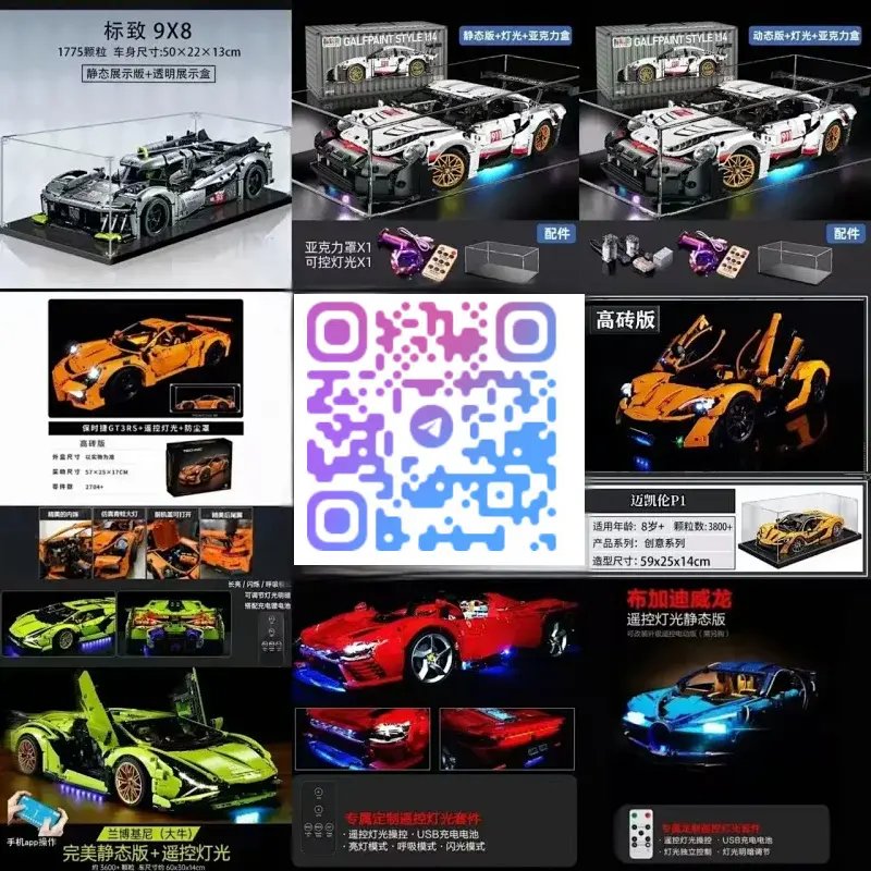 LEGO Technic Racing Car Models