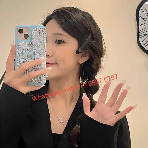 Chanel Classic Flap Phone Case with Chain Strap Black - 3